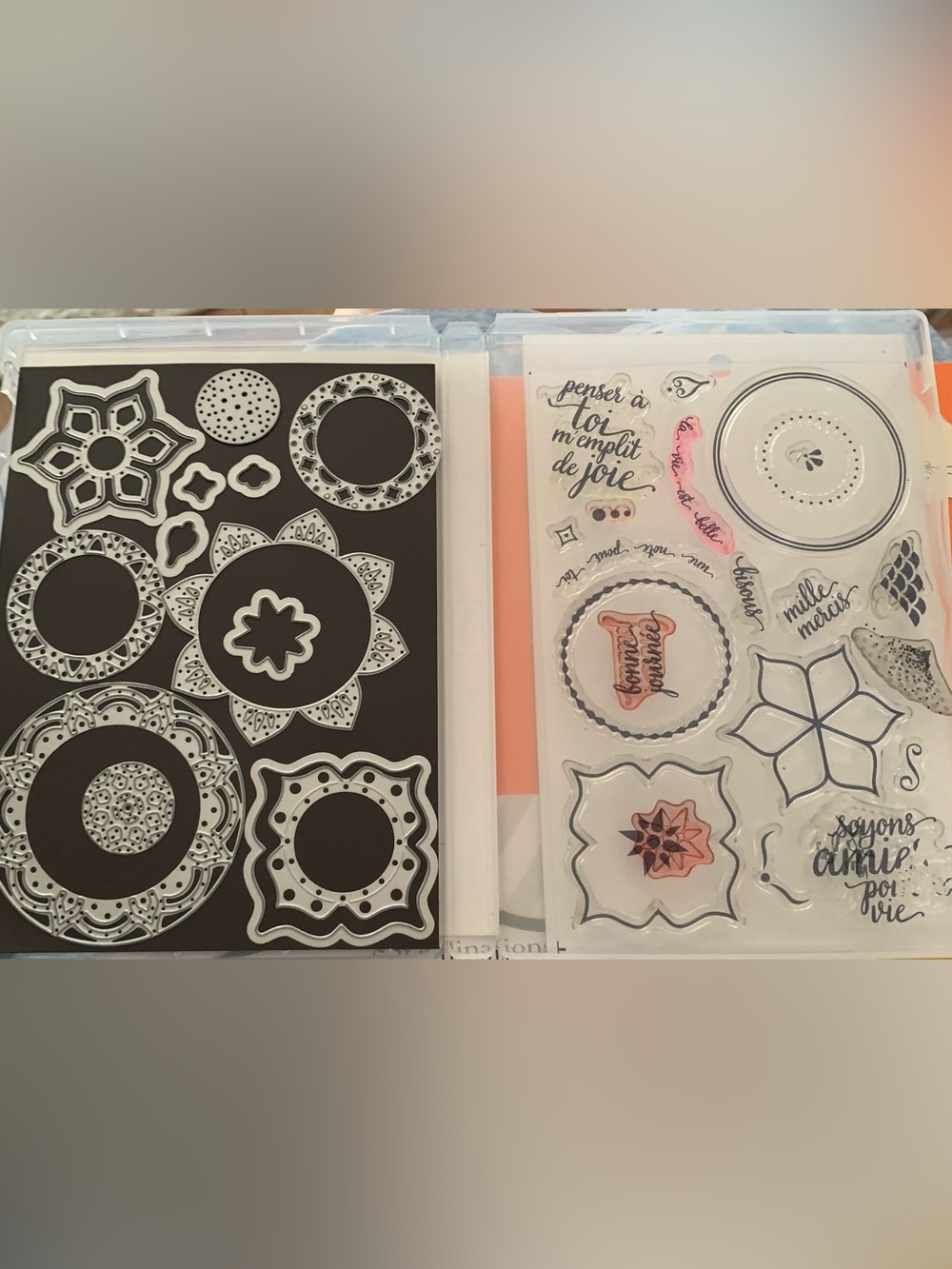 Stampin' Up! Beauté de l'Orient Clear Stamp Set & Framelits Bundle. French ⭐️